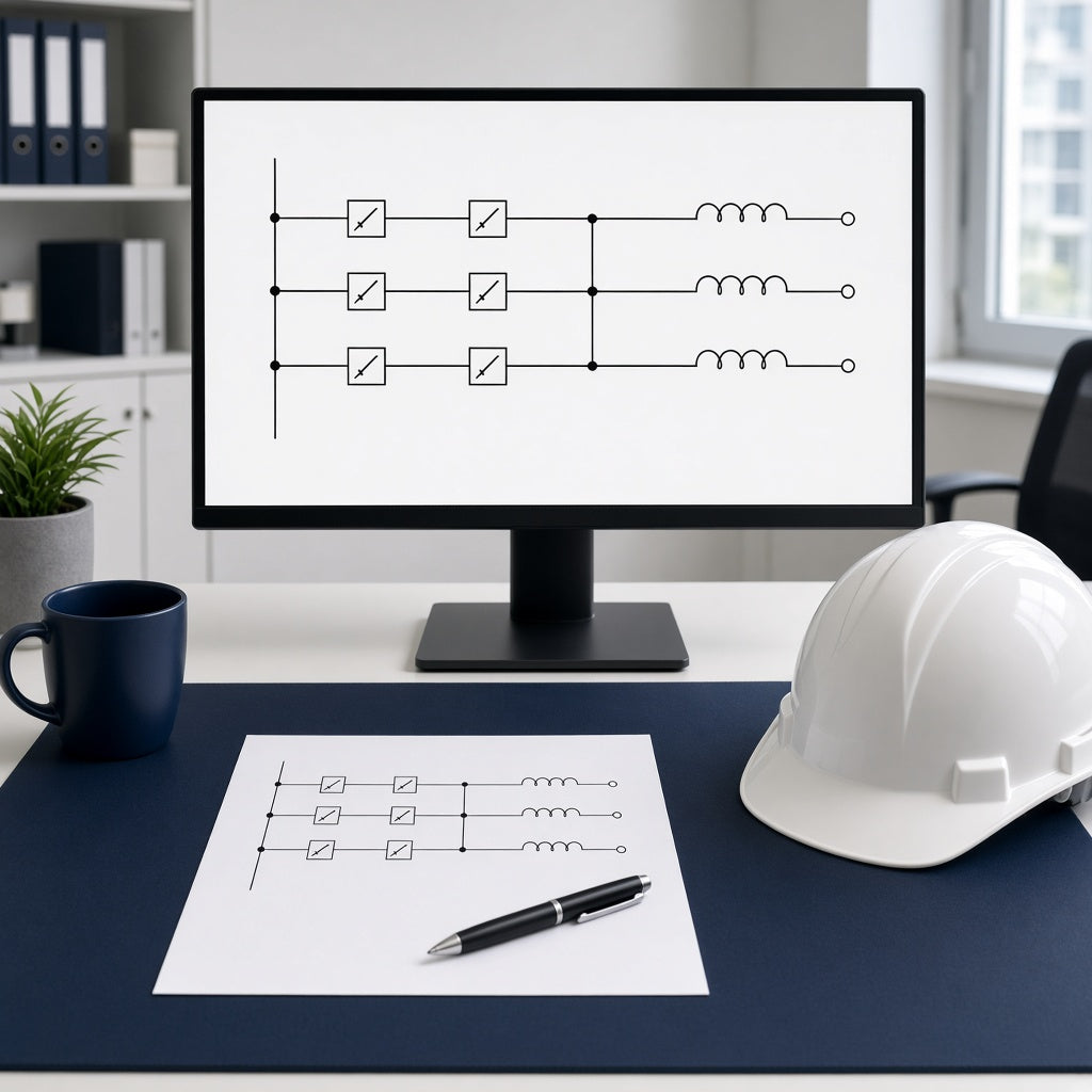 Single-Line Diagram Drafting